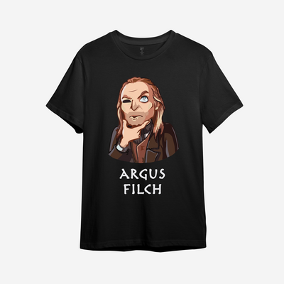 Детская футболка с принтом "Argus Filch" 1091900004 фото